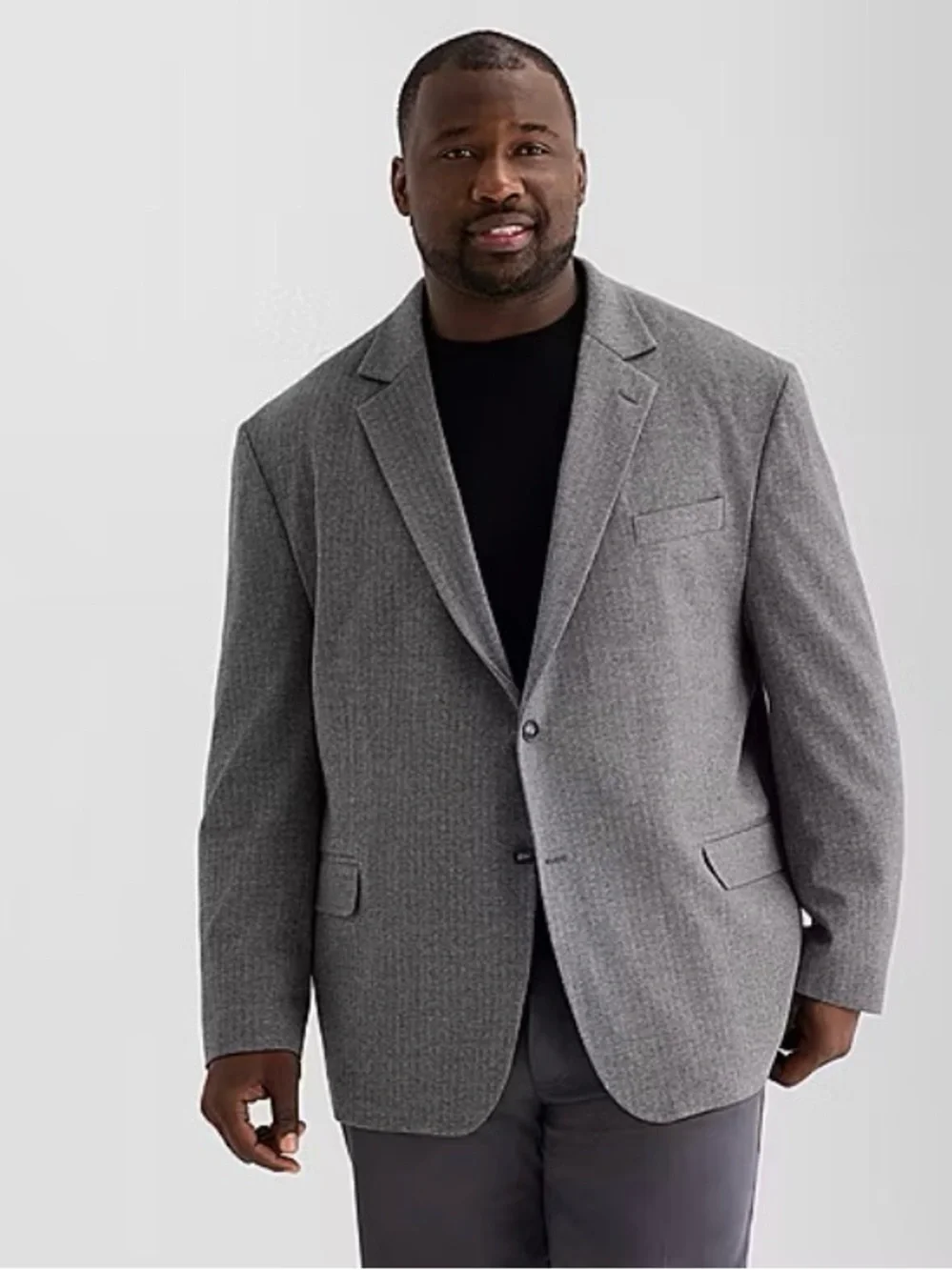Stafford Size 56 Reg Mens Big and Tall Classic Fit Sport Coat. New With Tags